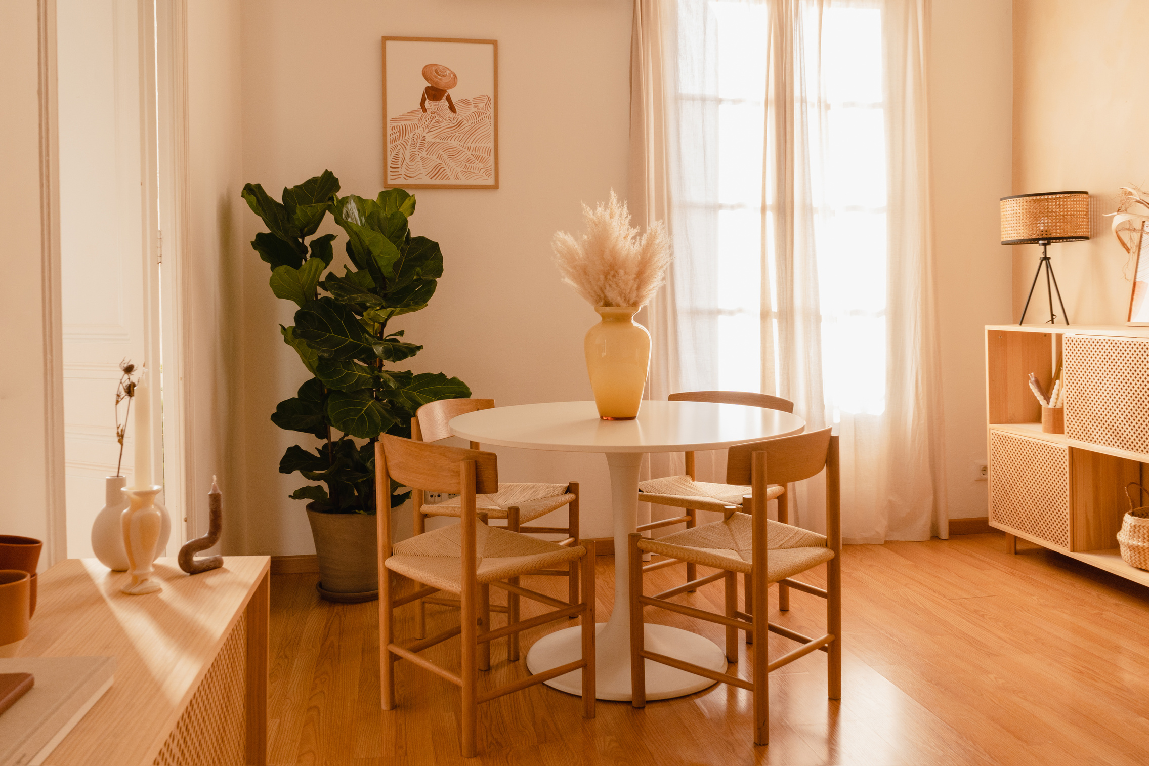 Scandinavian Styled Dining Room